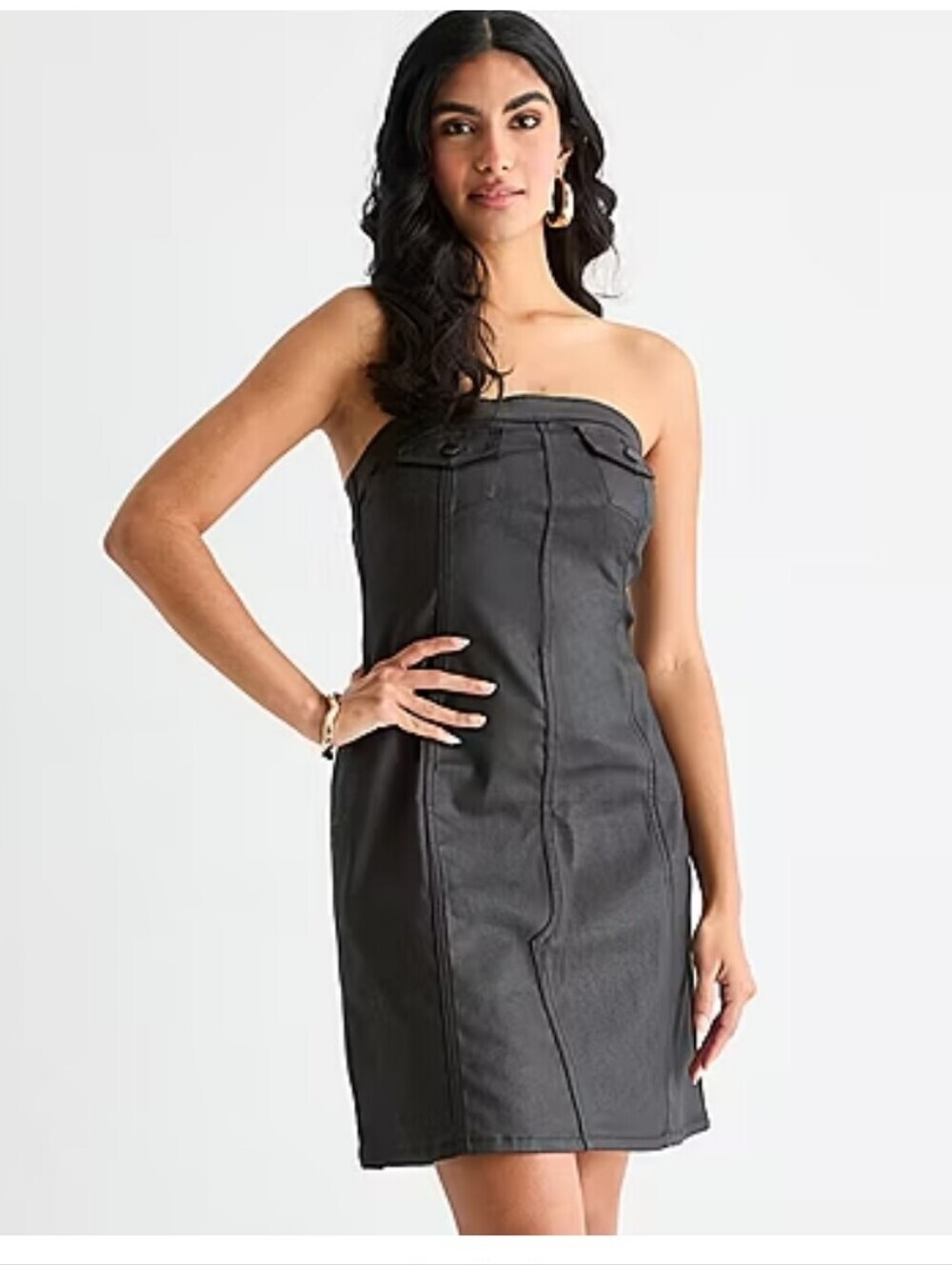 Bold Elements Womens Sleeveless Bodycon Dress Large & XL